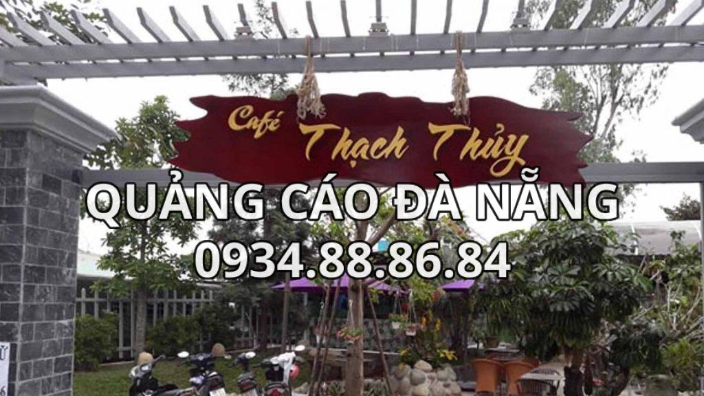 Biển Hiệu Gỗ Cổ Điển Quán Cà Phê Sáng Trọng