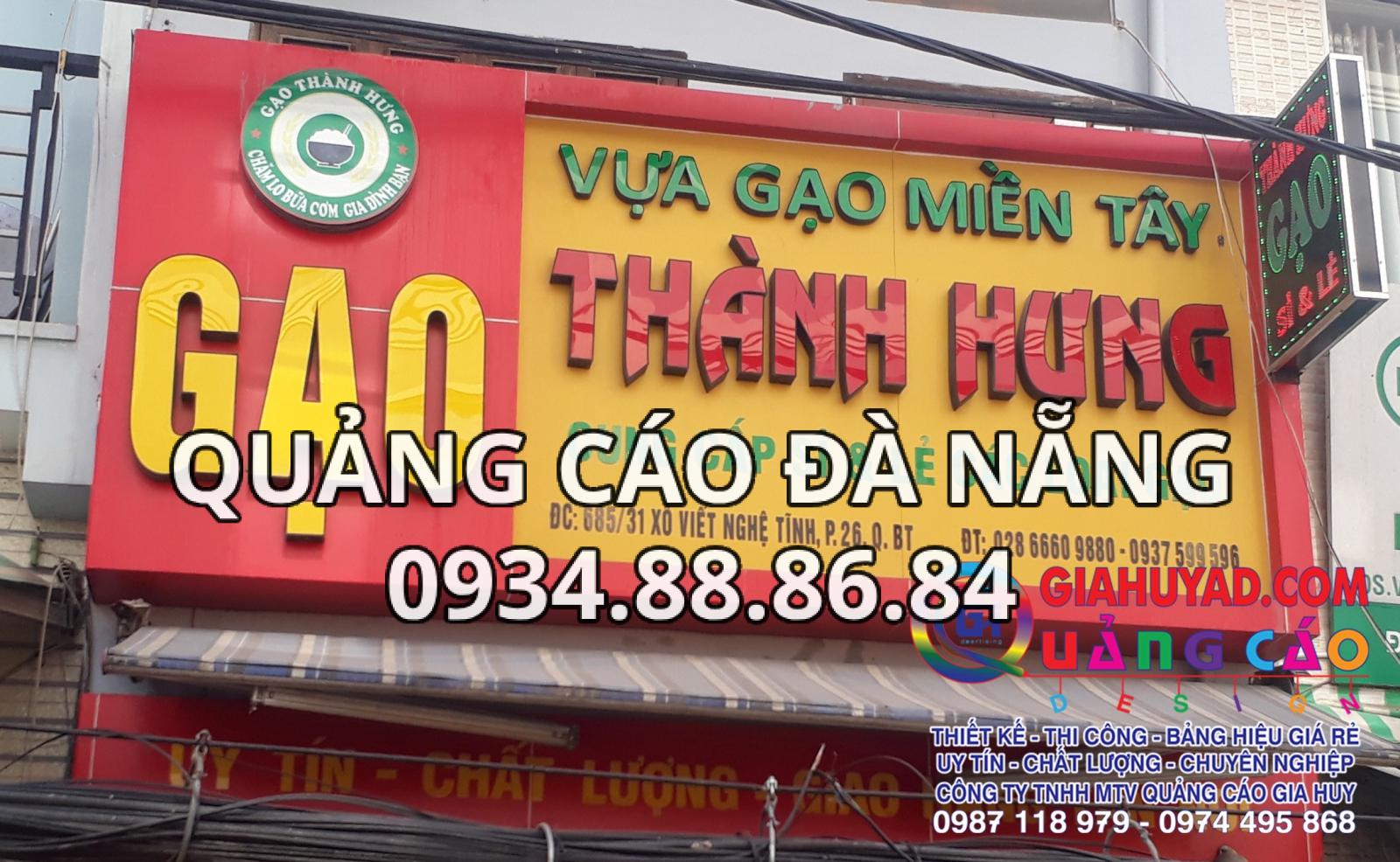 Bảng Hiệu Alu Chữ Mica Nối Thành Hưng