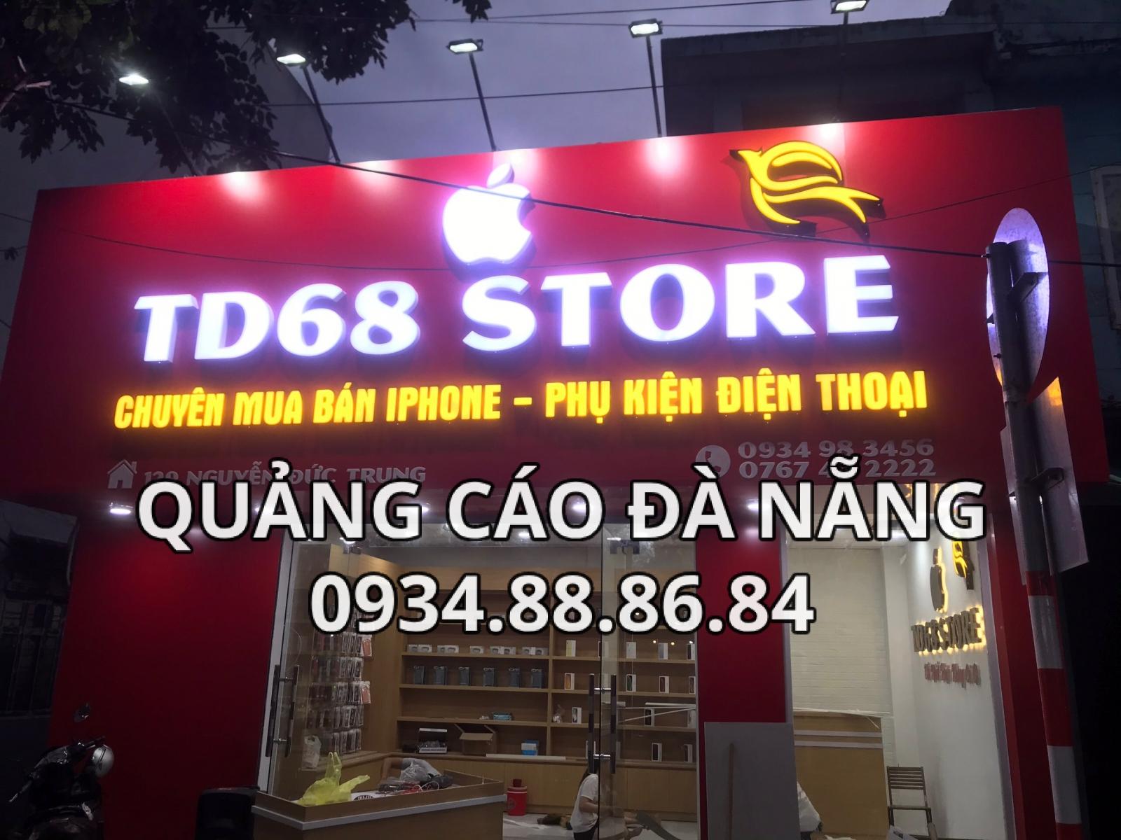 Bảng Hiệu Hộp Đèn CHữ Nổi Store Nền Đỏ