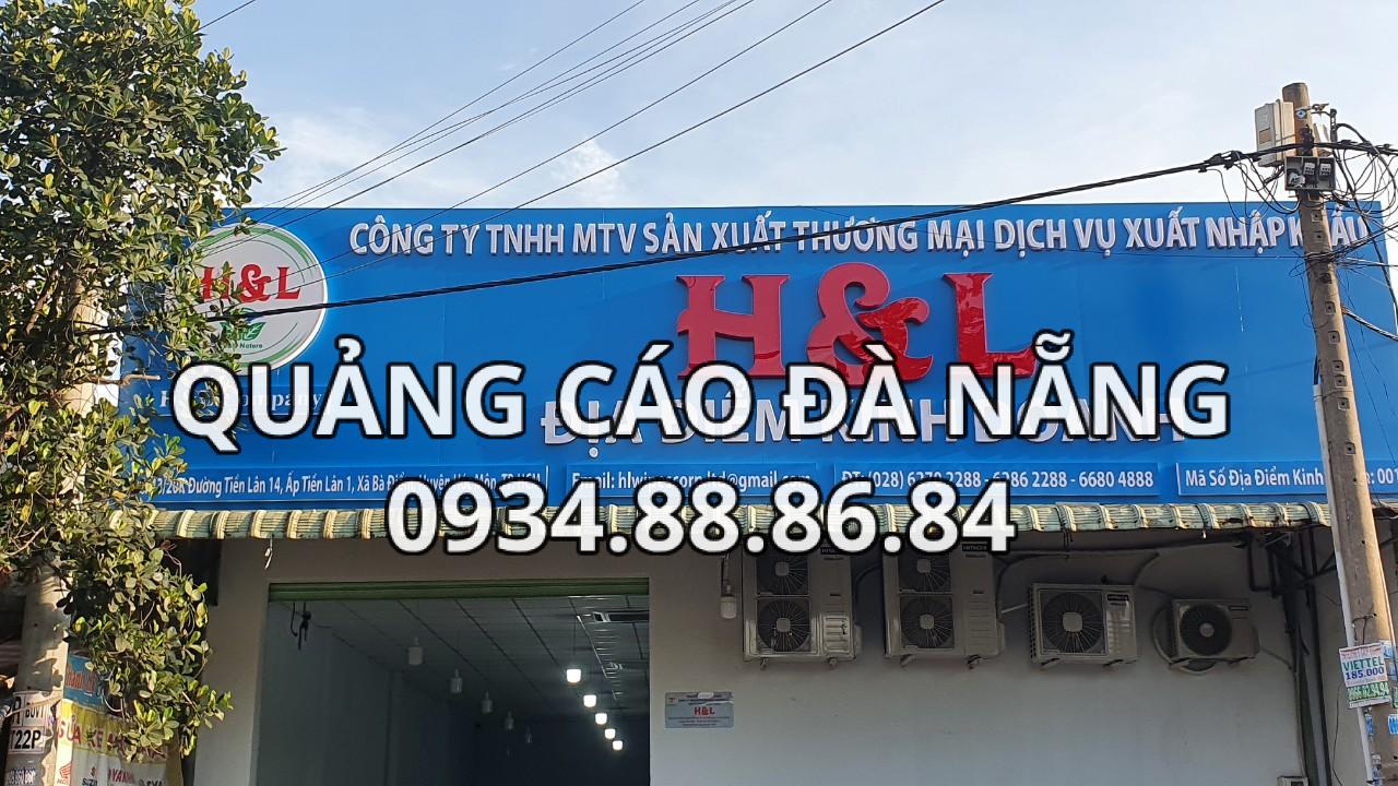 Bảng Hiệu Nền Lam Sắt, Nhôm
